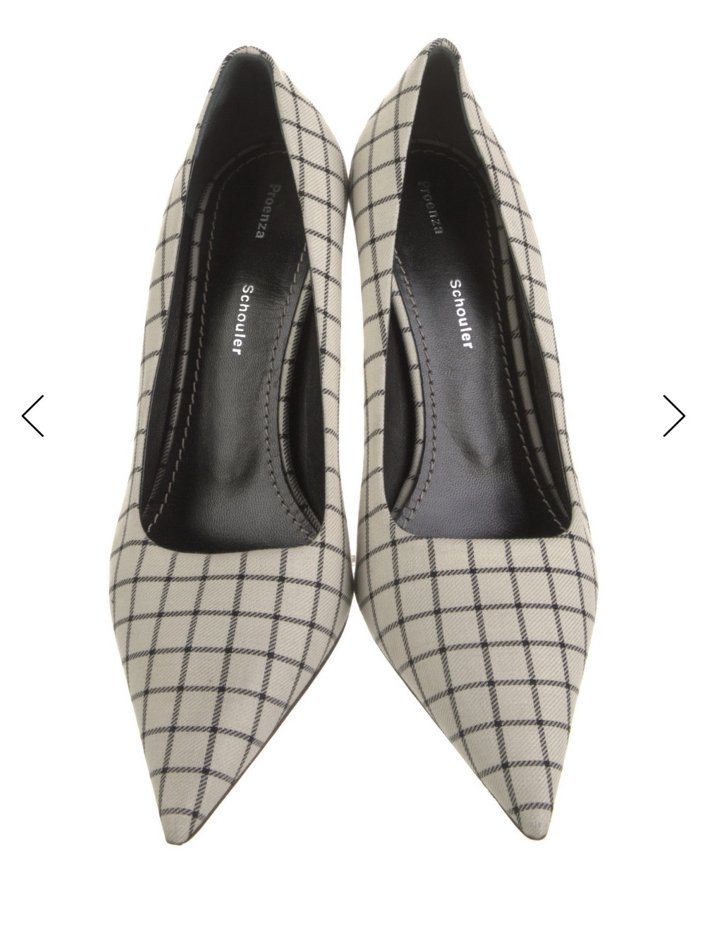 Proenza Schouler
Plaid Print Pumps
Women's Size: 6.5 | IT 36.5